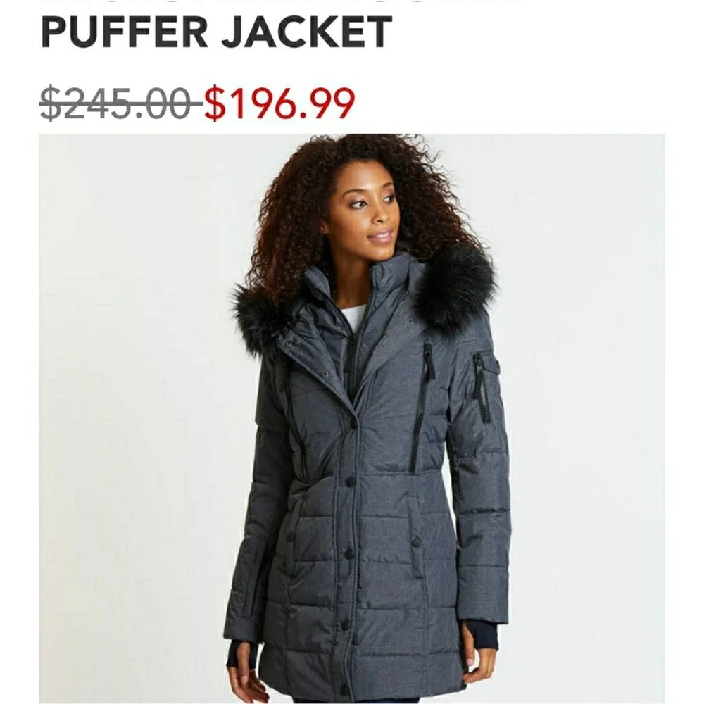 Nautica Hooded  Bib Parka Jacket - Picture 6 of 12